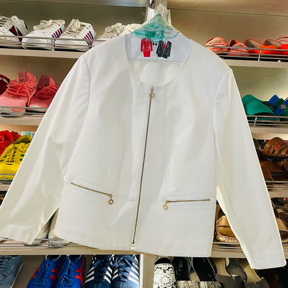 Cotton Jacket with zippers